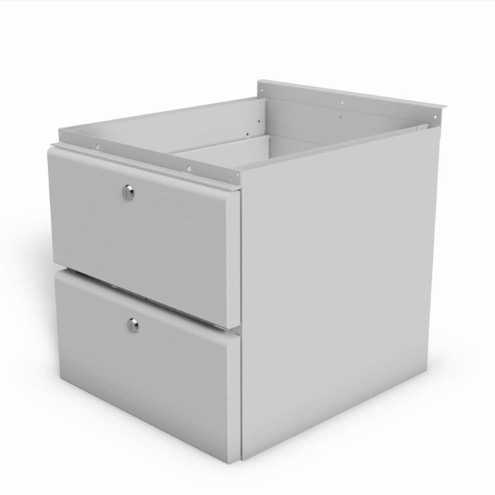 Heavy Duty Two Drawer Unit