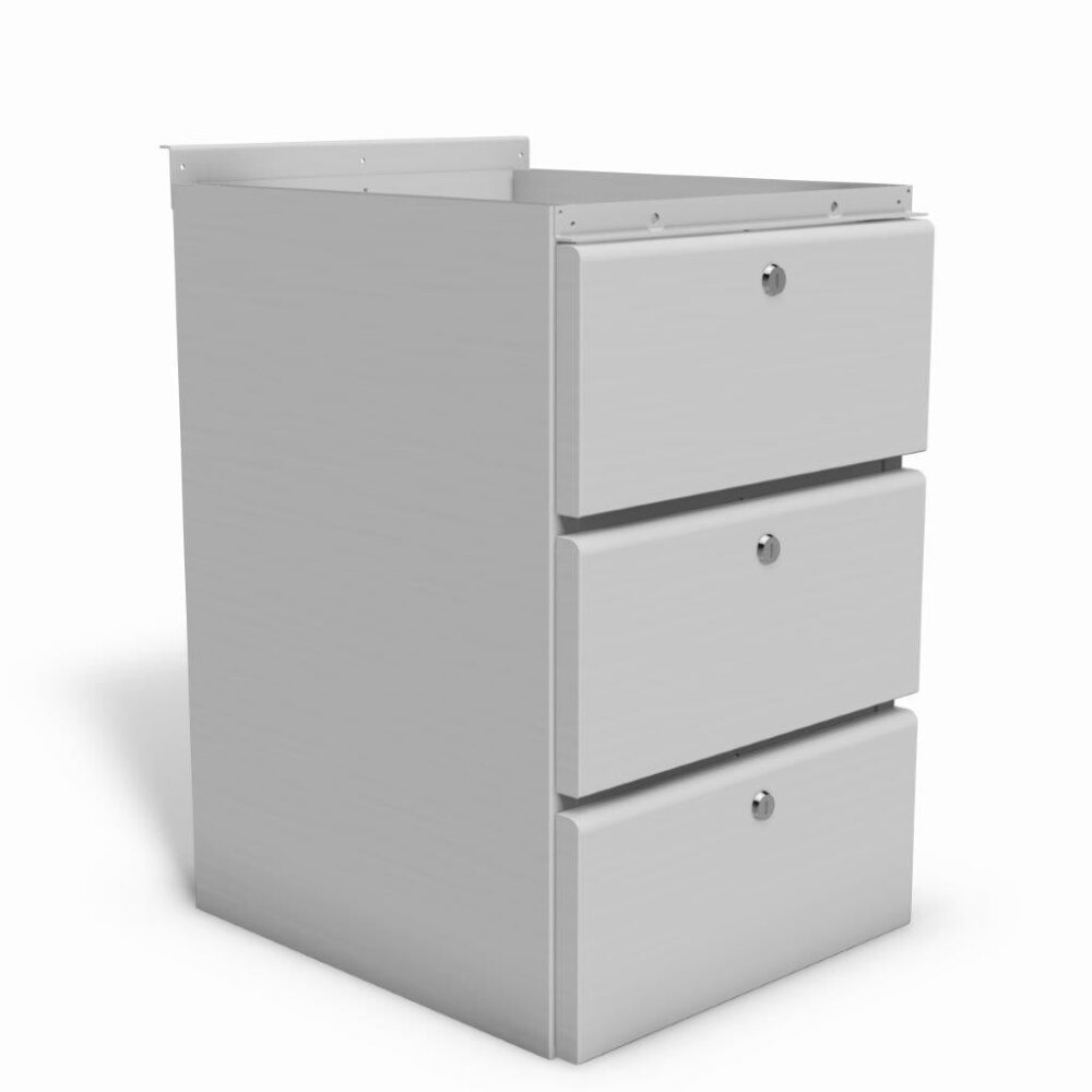 Heavy Duty Three Drawer Unit