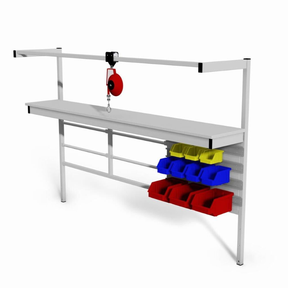 Combination Tool Rail Cantilever Shelf