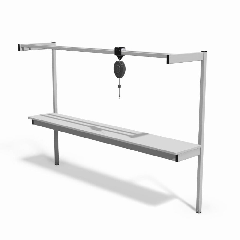 Tool Rail Cantilever Shelf